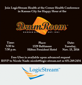 Upcoming events: Cerner Health Conference